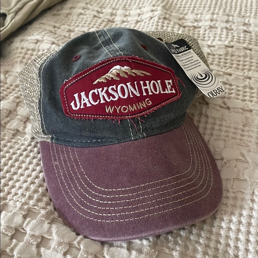 Jackson Hole Wyoming Two-Tone Cap
